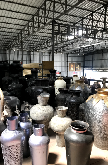 Image of prop materials - ancient pots