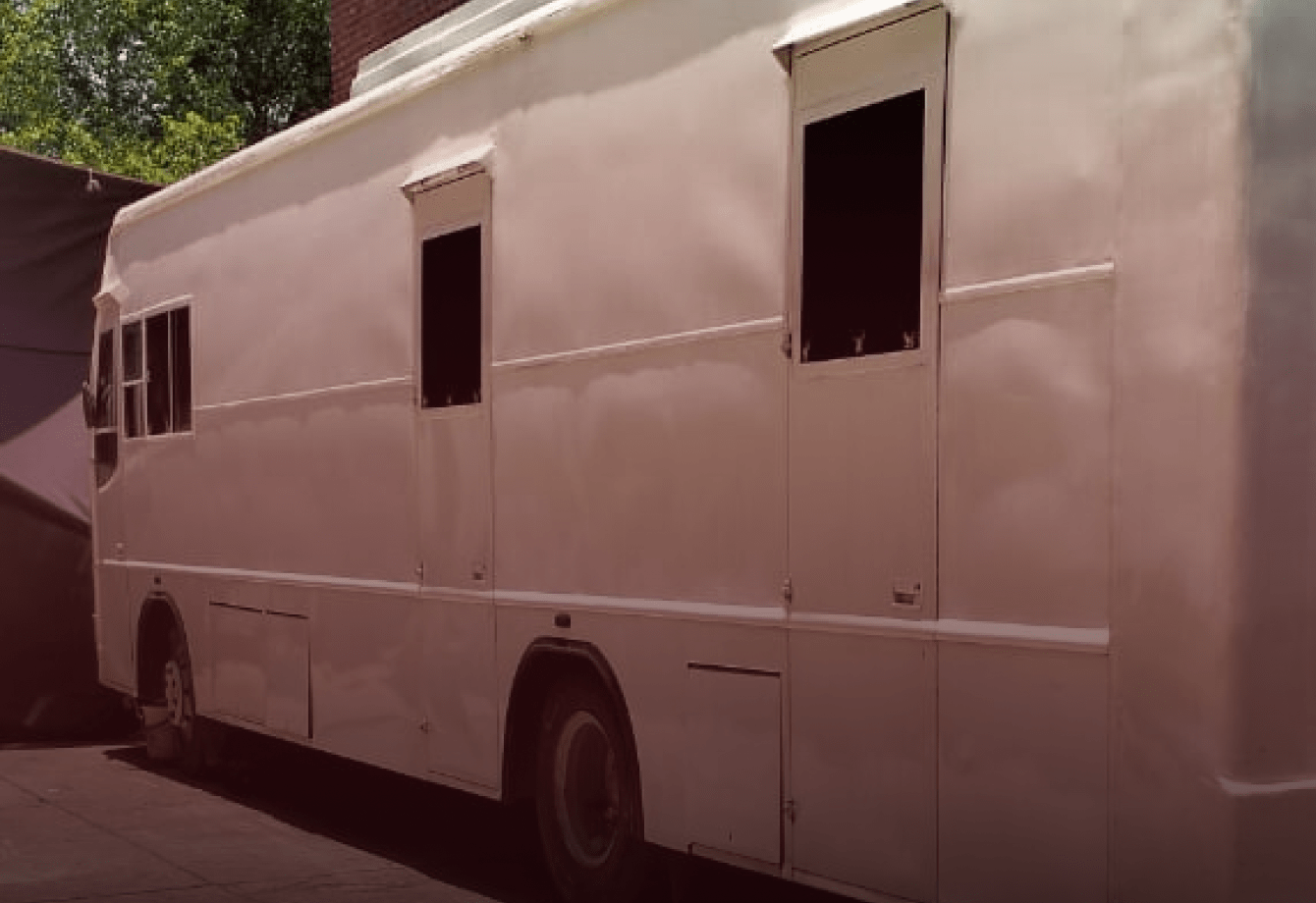 Image of custom caravan