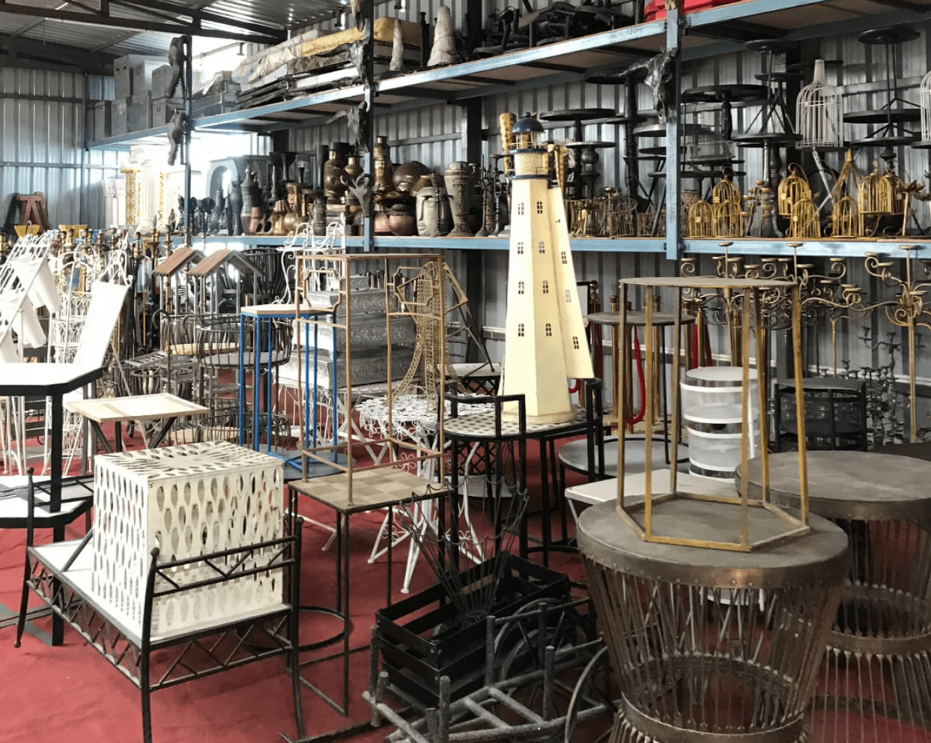 Collection of props from Film Decor